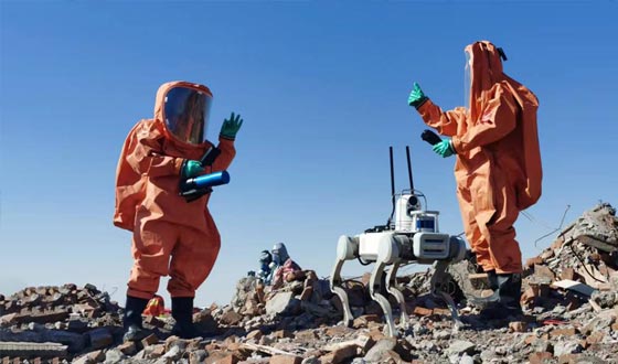 全球范围内首次参加抗震救灾实战演习